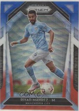 Riyad Mahrez [Red White Blue Prizm] #97