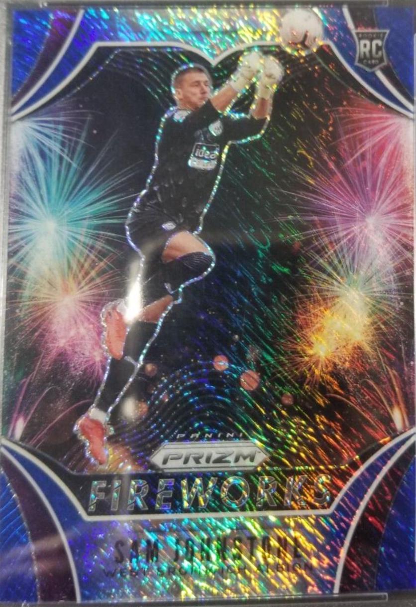 Sam Johnstone [Blue Shimmer Prizm] #256