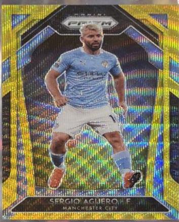 Sergio Aguero [Gold Wave Prizm] #104