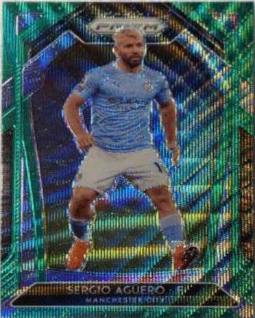 Sergio Aguero [Green Wave Prizm] #104