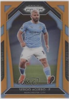 Sergio Aguero [Orange Prizm] #104