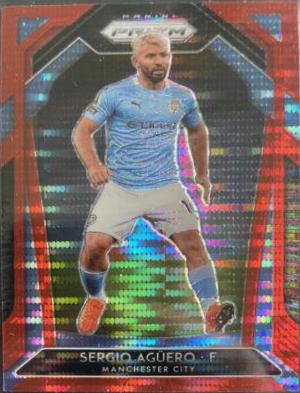 Sergio Aguero [Red Pulsar Prizm] #104
