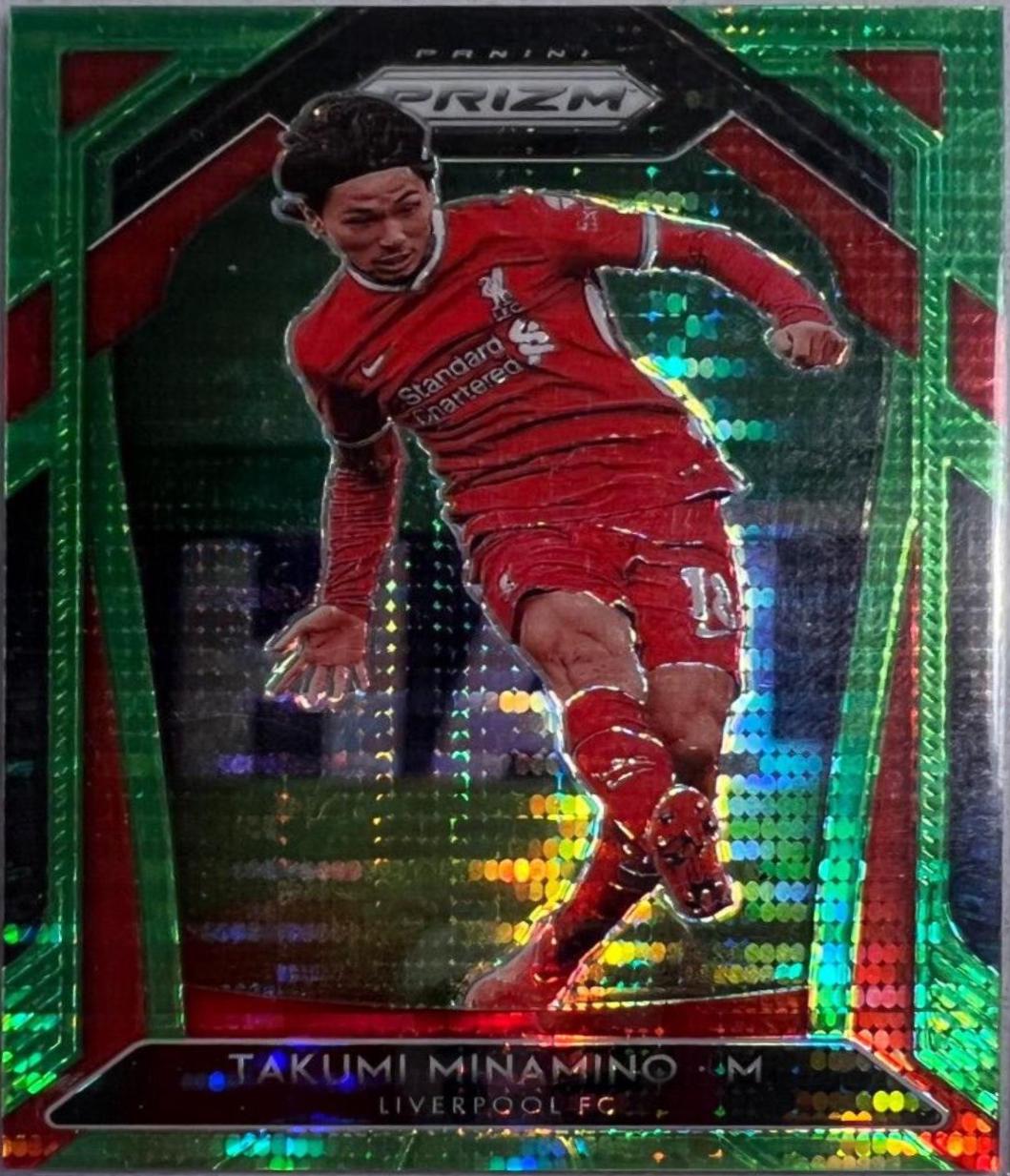 Takumi Minamino [Green Pulsar Prizm] #251