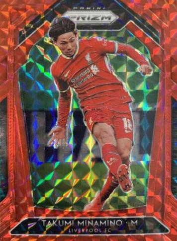 Takumi Minamino [Red Mosaic Prizm] #251