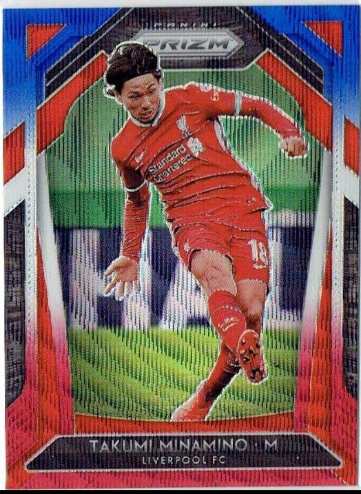 Takumi Minamino [Red White Blue Prizm] #251