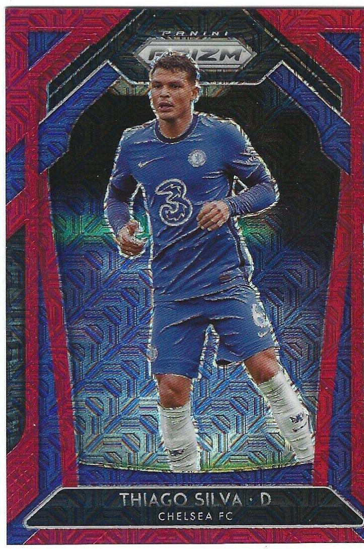 Thiago Silva [Red Mojo Prizm] #222