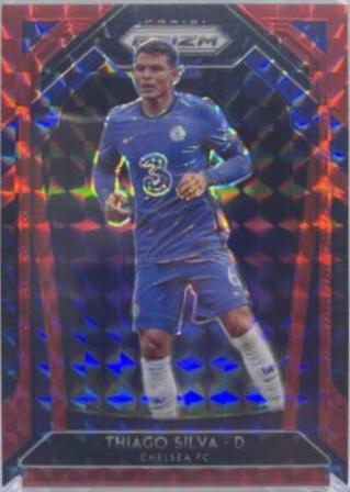 Thiago Silva [Red Mosaic Prizm] #222
