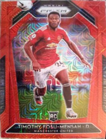 Timothy Fosu Mensah [Red Mojo Prizm] #11