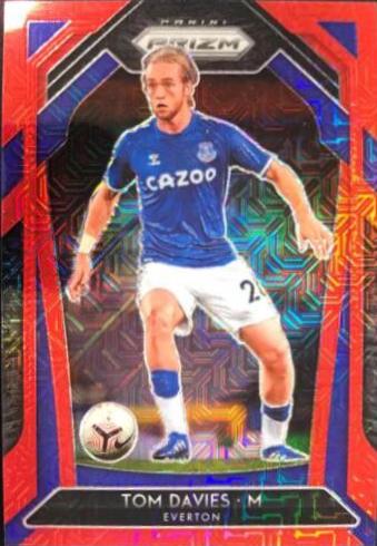Tom Davies [Red Mojo Prizm] #114