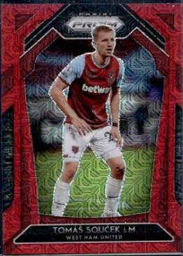 Tomas Soucek [Red Mojo Prizm] #185