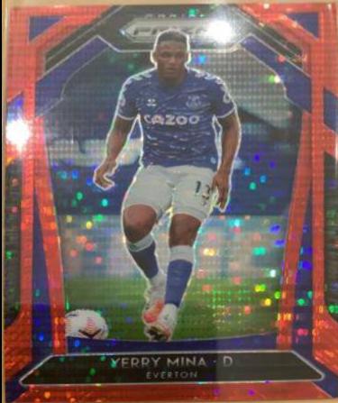 Yerry Mina [Red Pulsar Prizm] #109