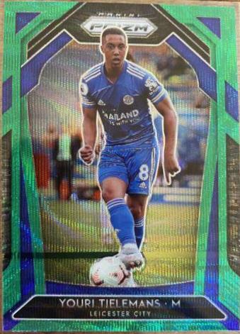 Youri Tielemans [Green Wave Prizm] #127