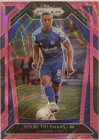 Youri Tielemans [Pink Wave Prizm] #127