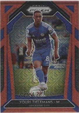 Youri Tielemans [Red Mojo Prizm] #127