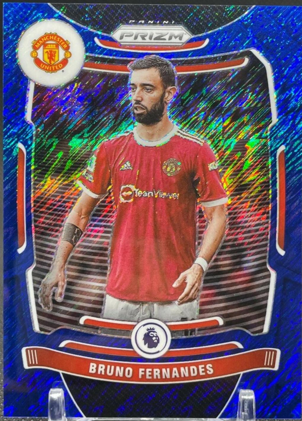Bruno Fernandes [Blue Shimmer Prizm] #279