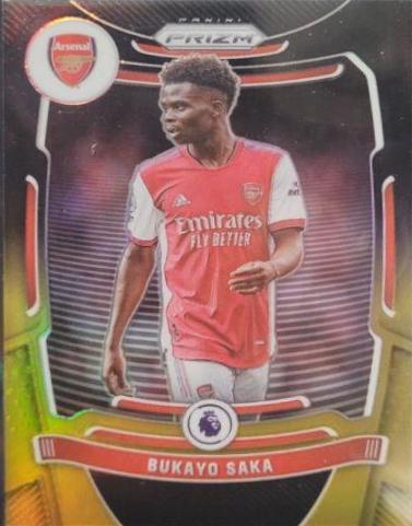 Bukayo Saka [Gold Prizm] #202