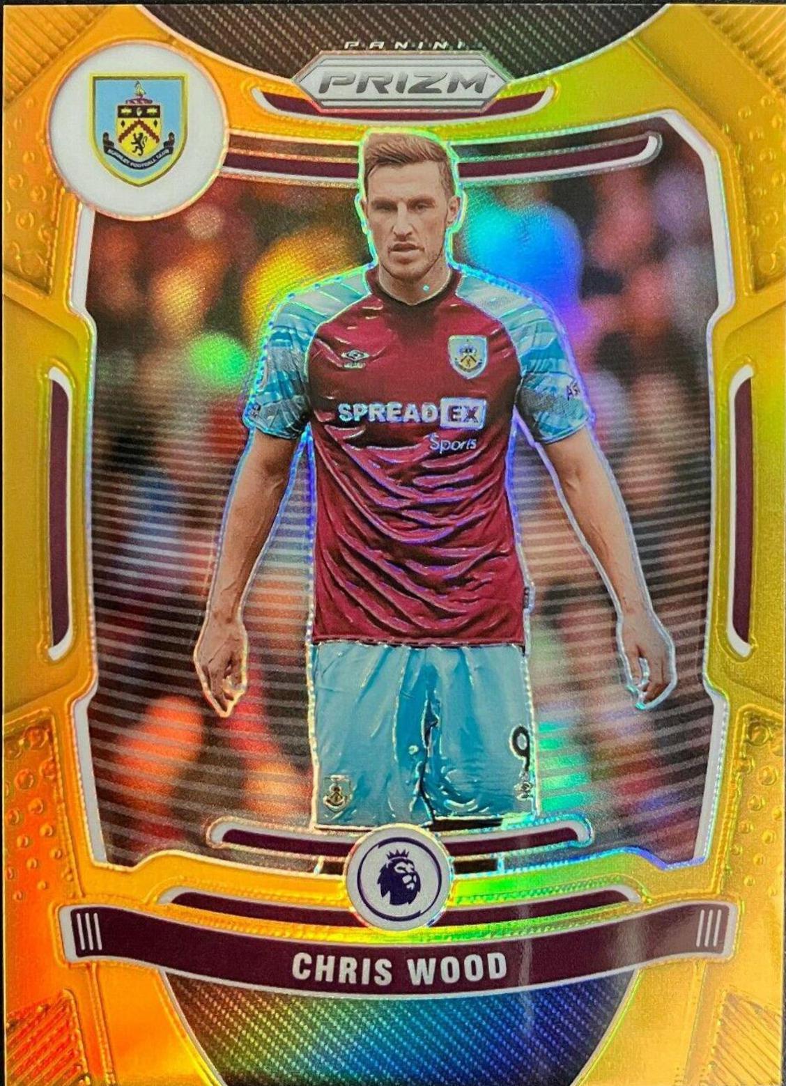 Chris Wood [Gold Prizm] #75