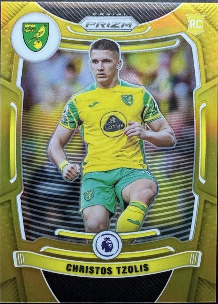 Christos Tzolis [Gold Prizm] #173