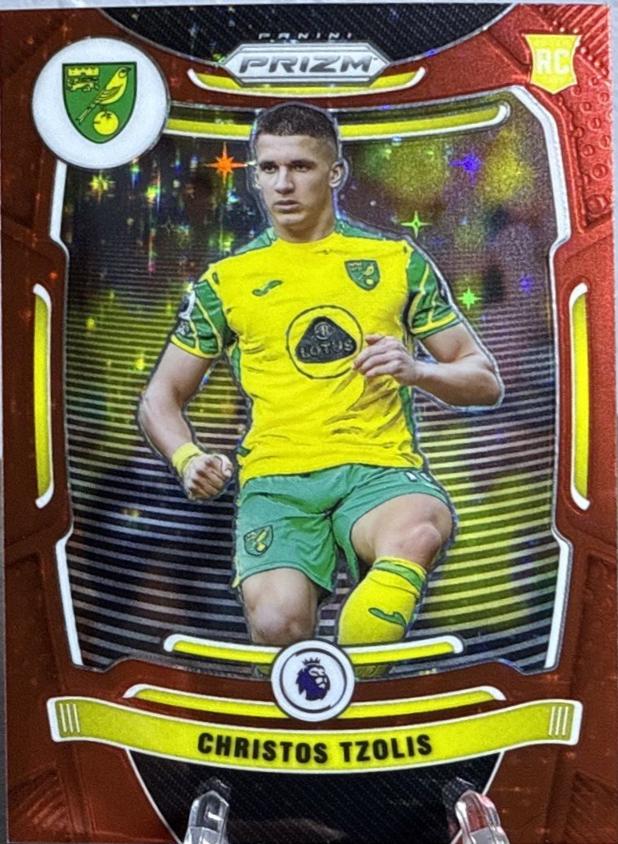 Christos Tzolis [Red Stars Prizm] #173