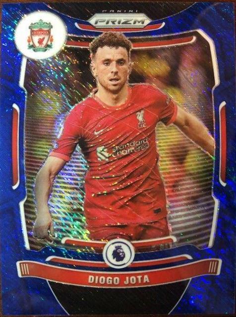 Diogo Jota [Blue Shimmer Prizm] #83