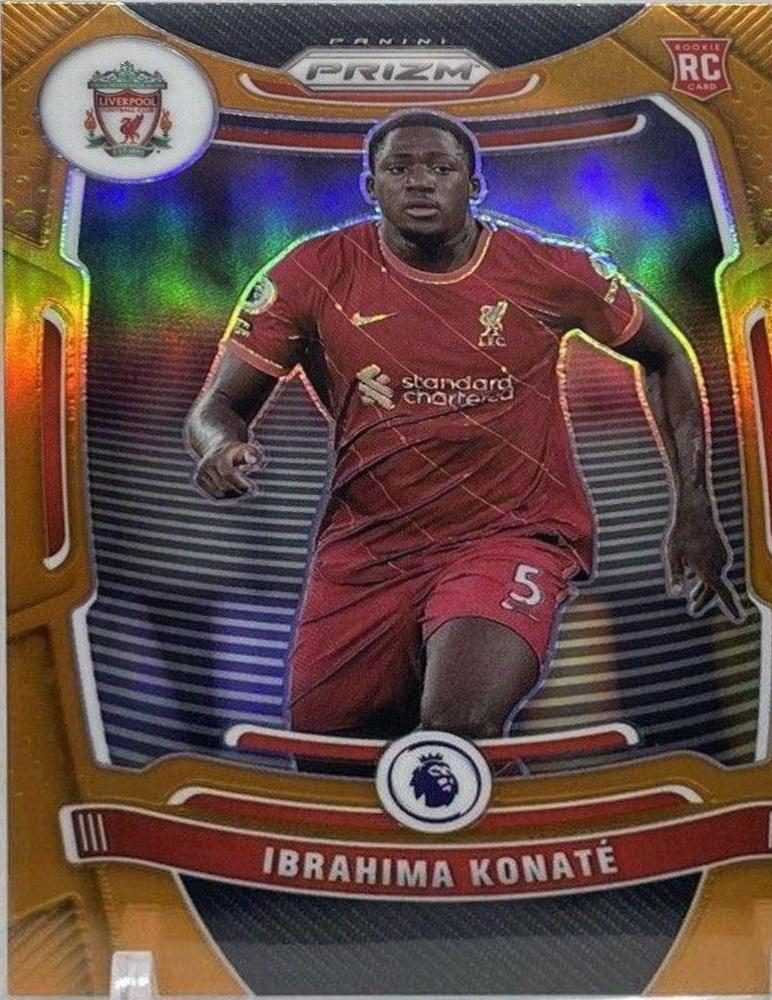 Ibrahima Konate [Orange Prizm] #80