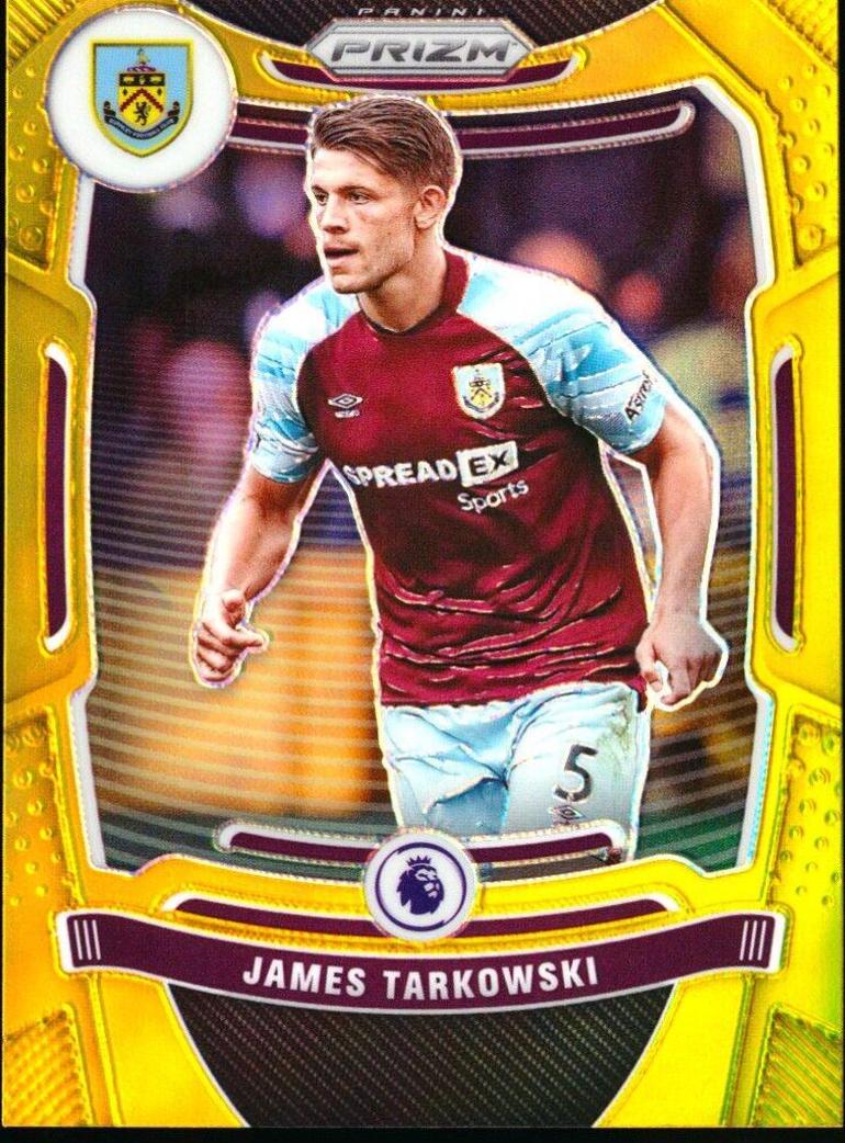 James Tarkowski [Gold Prizm] #62