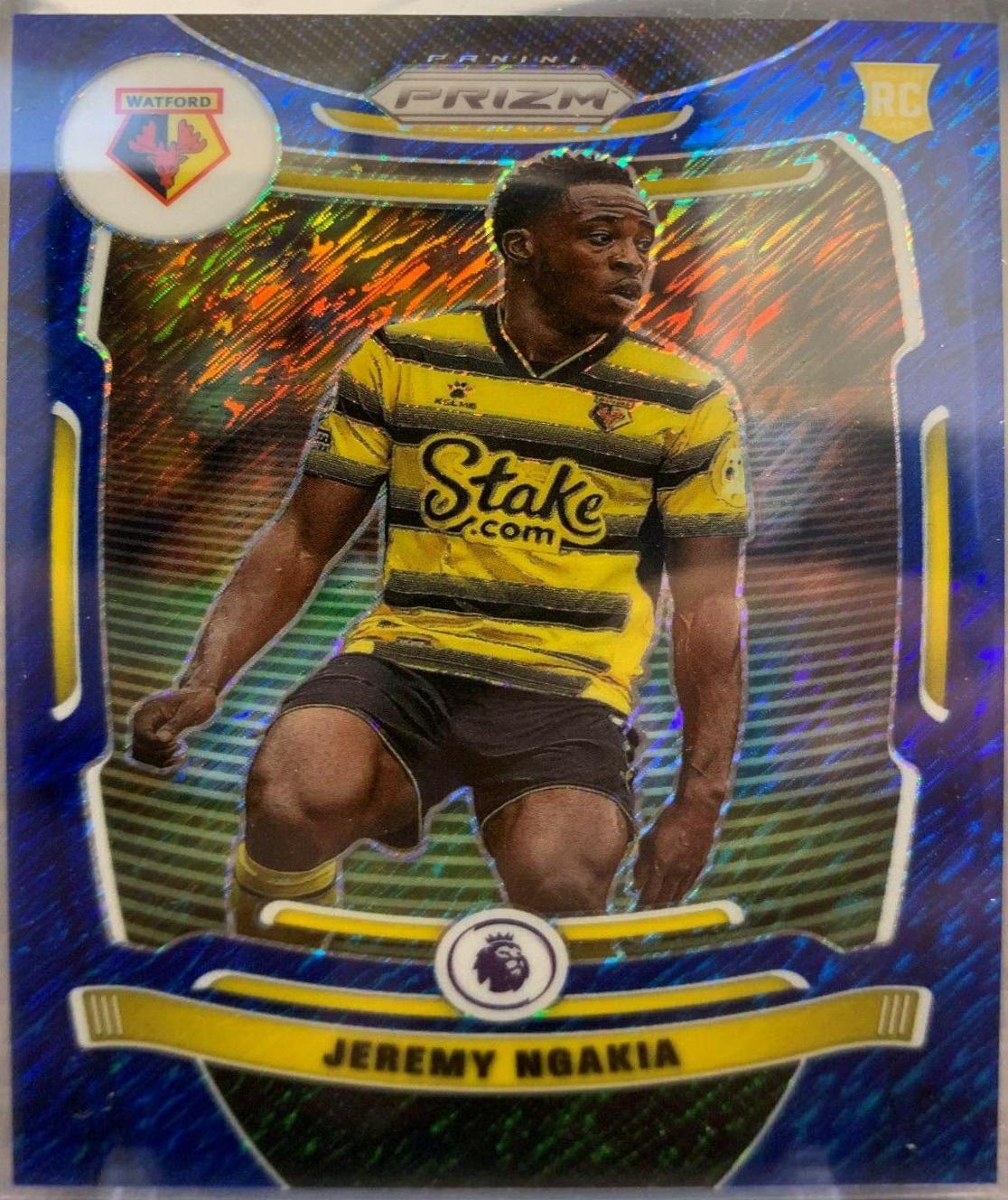Jeremy Ngakia [Blue Shimmer Prizm] #262