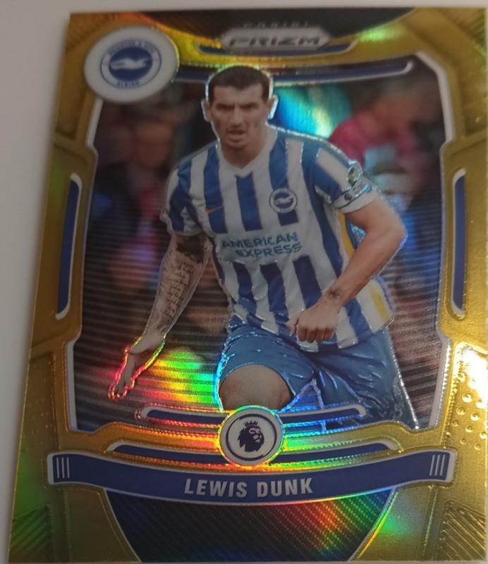 Lewis Dunk [Gold Prizm] #183