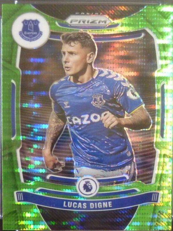 Lucas Digne [Breakaway Lime Green Prizm] #93