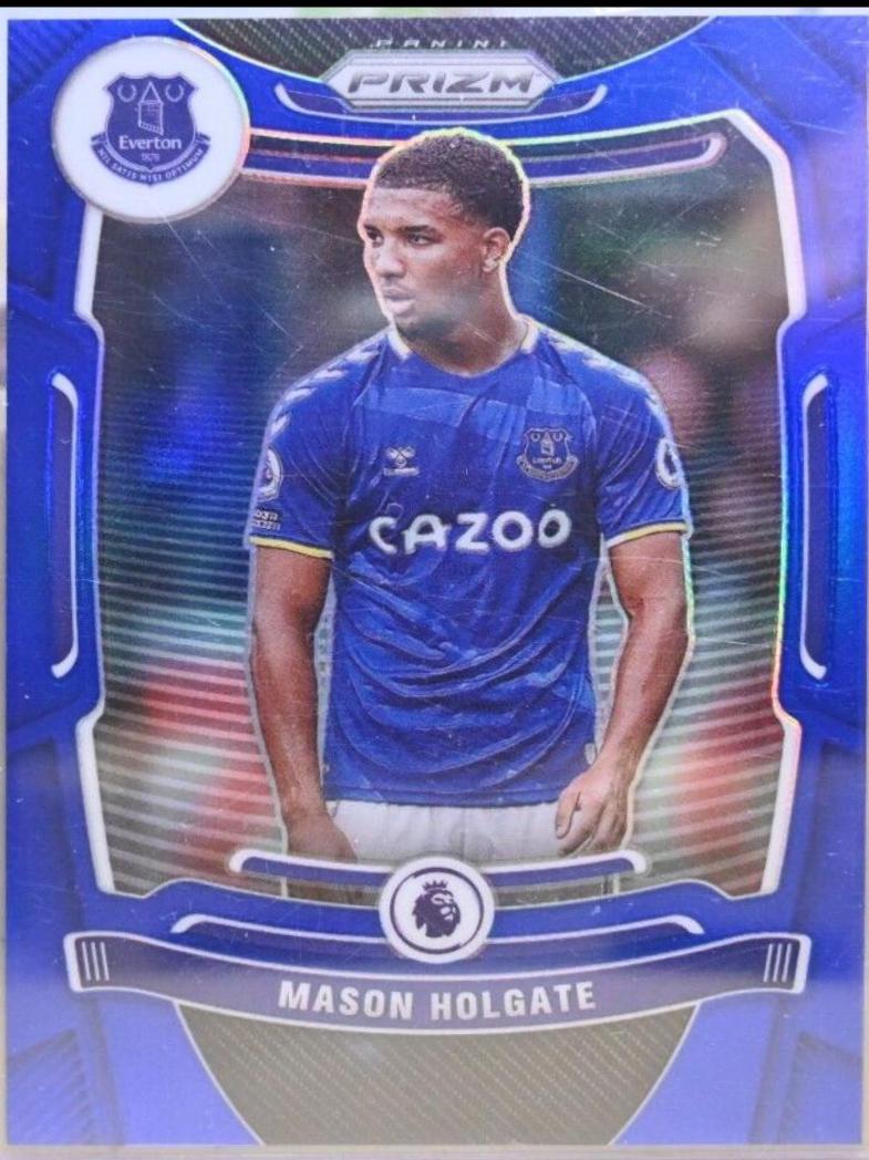 Mason Holgate [Blue Prizm] #96
