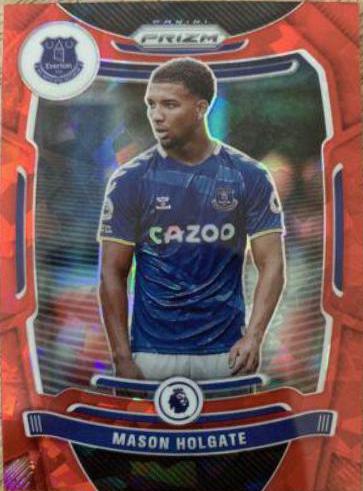 Mason Holgate [Red Ice Prizm] #96