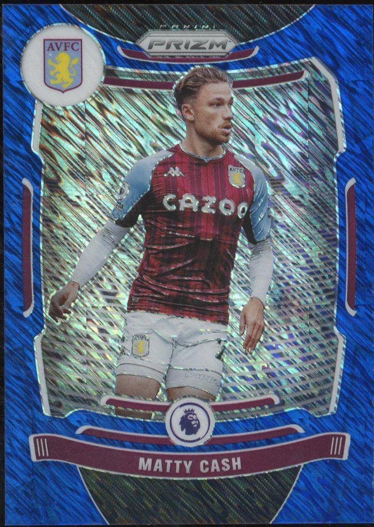 Matty Cash [Blue Shimmer Prizm] #124