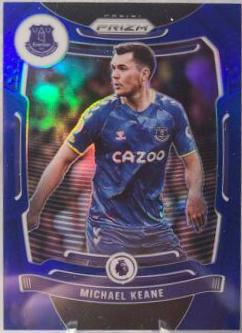Michael Keane [Blue Prizm] #95