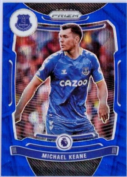 Michael Keane [Blue Wave Prizm] #95