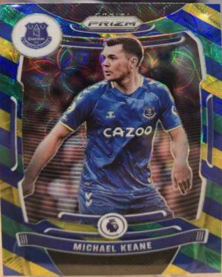 Michael Keane [Blue, Yellow, Green Choice Prizm] #95