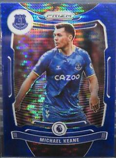 Michael Keane [Breakaway Blue Prizm] #95