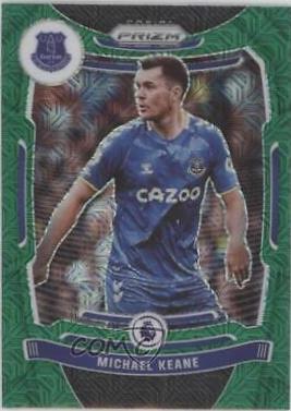 Michael Keane [Green Mojo Prizm] #95