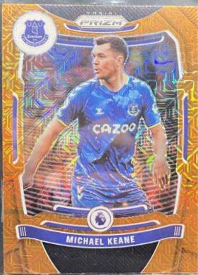 Michael Keane [Orange Mojo Prizm] #95