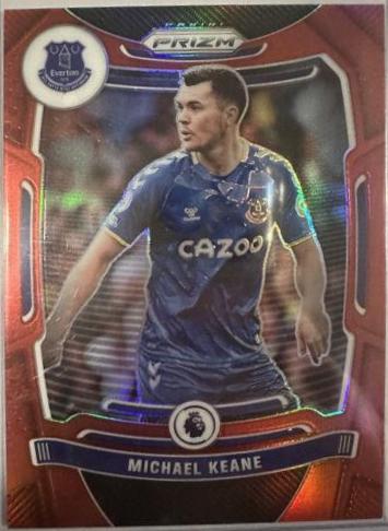 Michael Keane [Red Prizm] #95