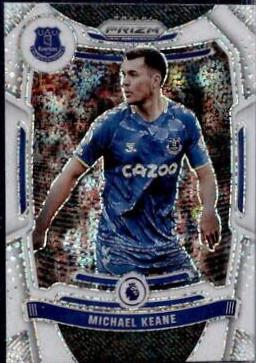 Michael Keane [White Sparkle Prizm] #95