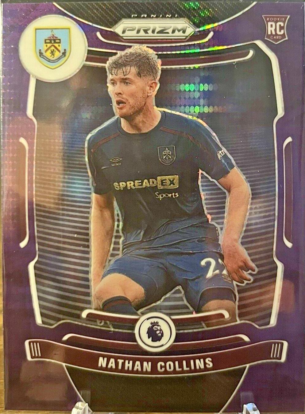 Nathan Collins [Breakaway Violet Prizm] #66