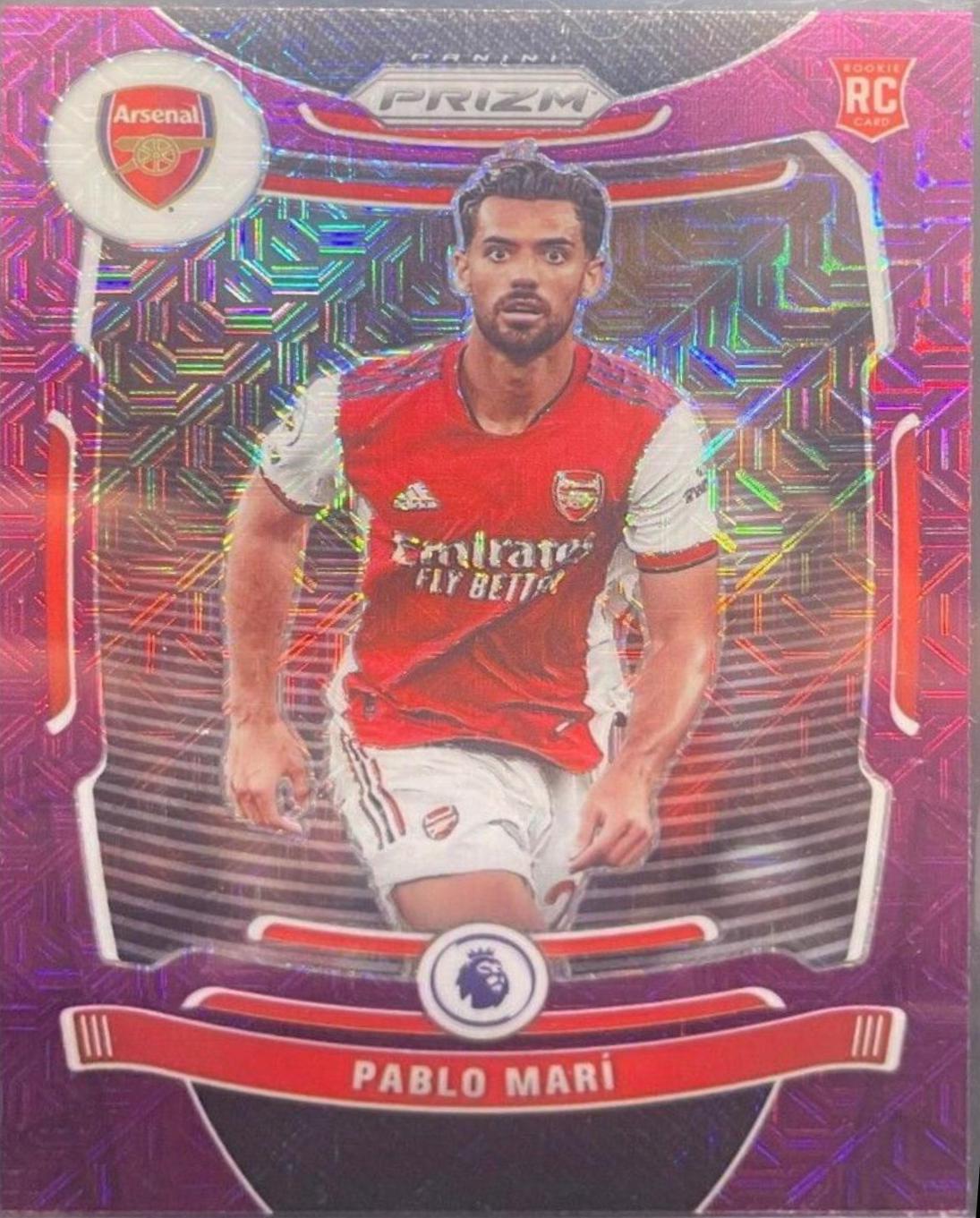 Pablo Mari [Purple Mojo Prizm] #198