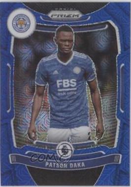 Patson Daka [Blue Mojo Prizm] #27