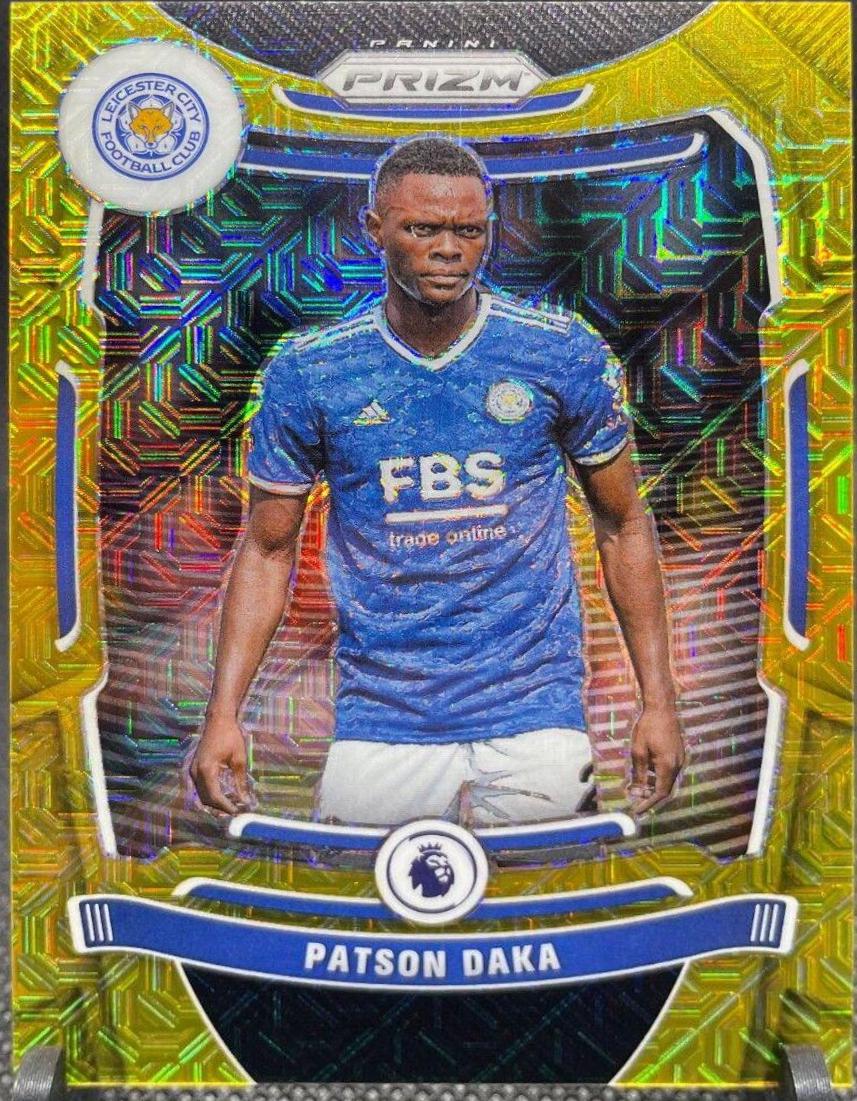 Patson Daka [Gold Mojo Prizm] #27