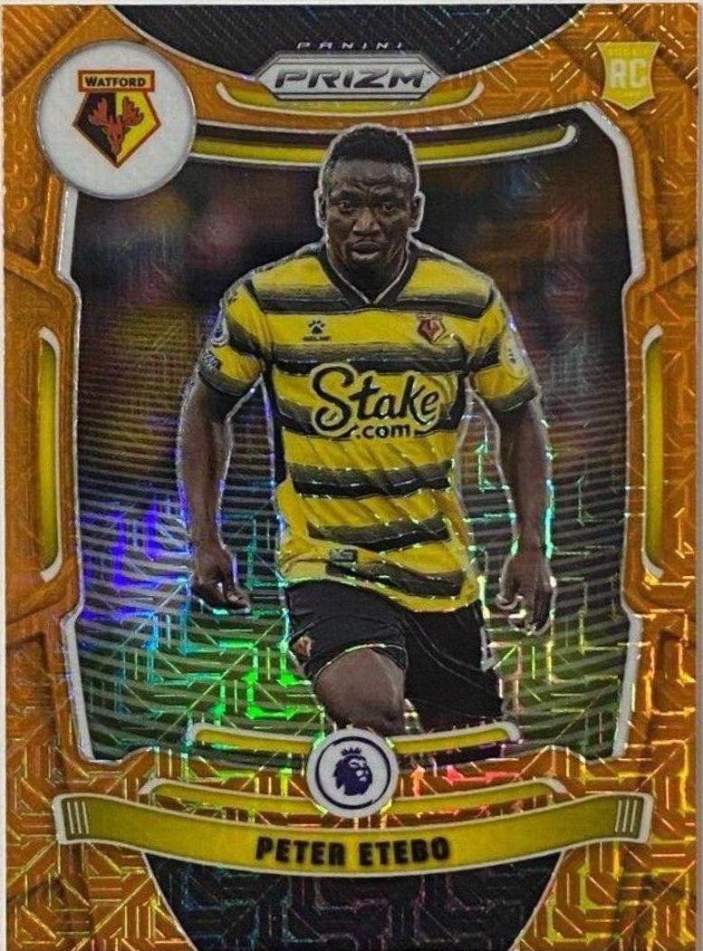 Peter Etebo [Orange Mojo Prizm] #267