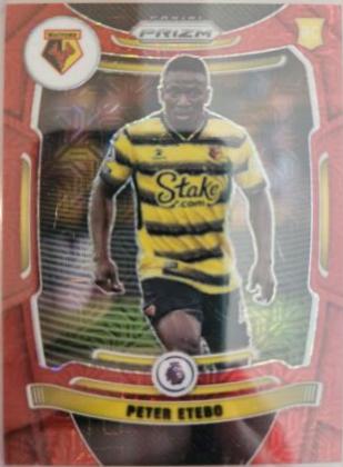 Peter Etebo [Red Mojo Prizm] #267