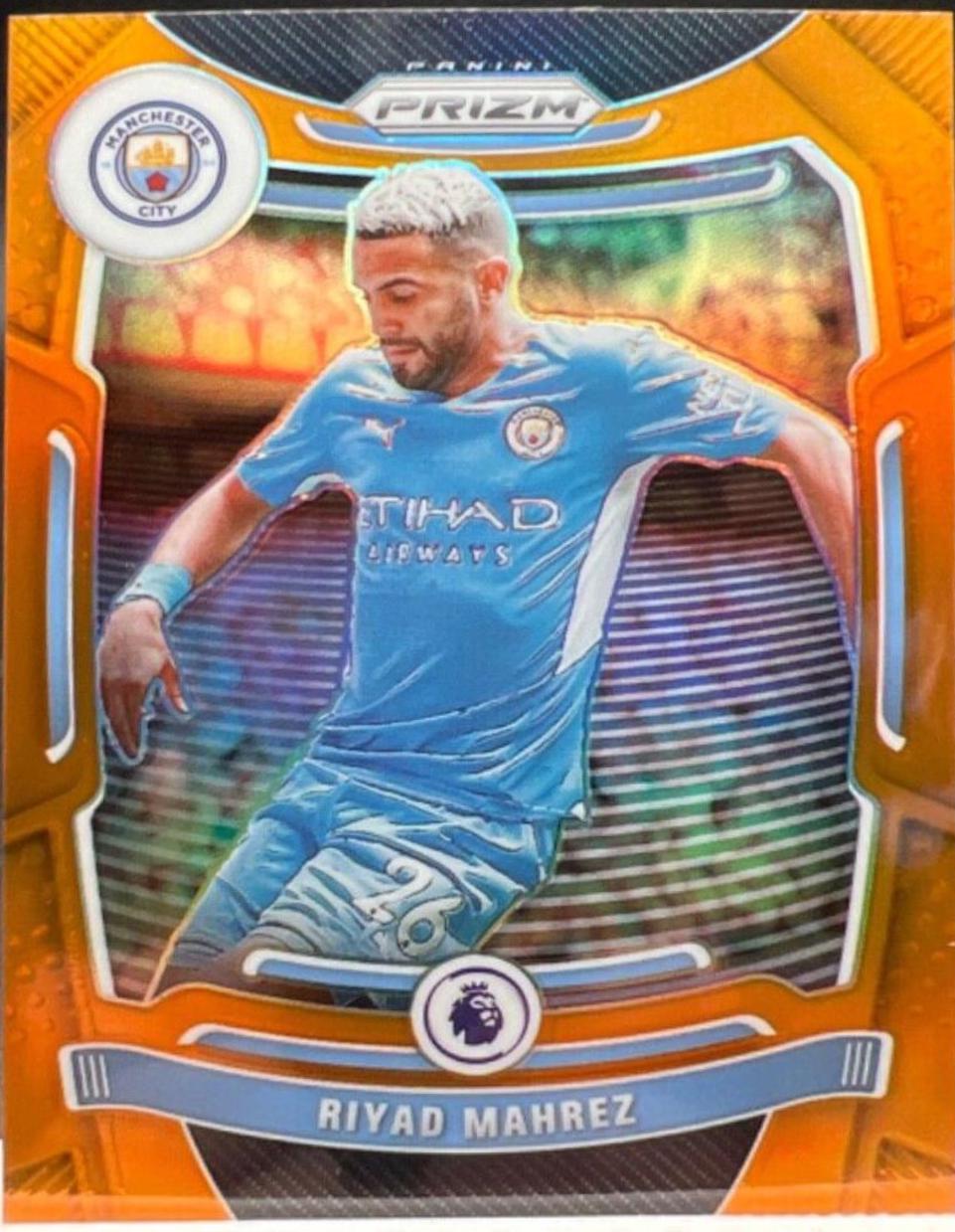 Riyad Mahrez [Orange Prizm] #11
