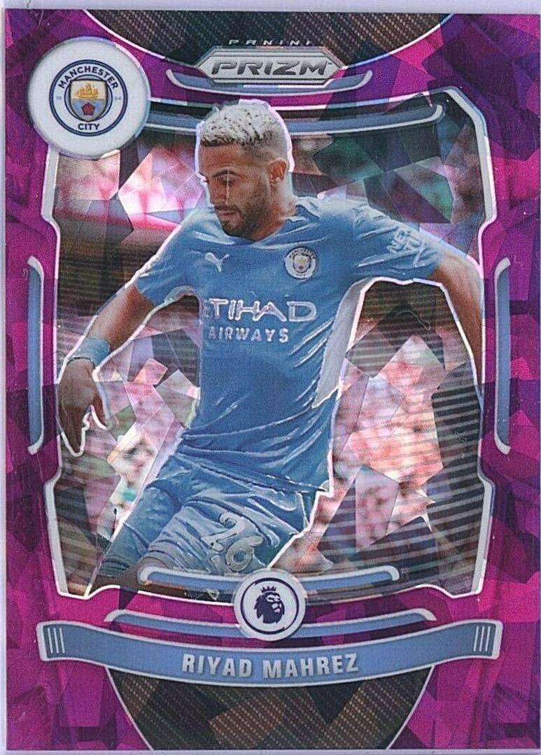 Riyad Mahrez [Purple Ice Prizm] #11