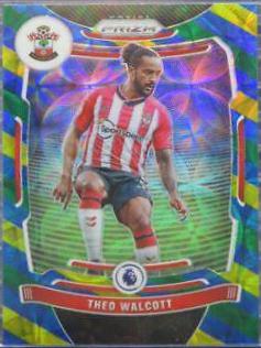 Theo Walcott [Blue, Yellow, Green Choice Prizm] #117