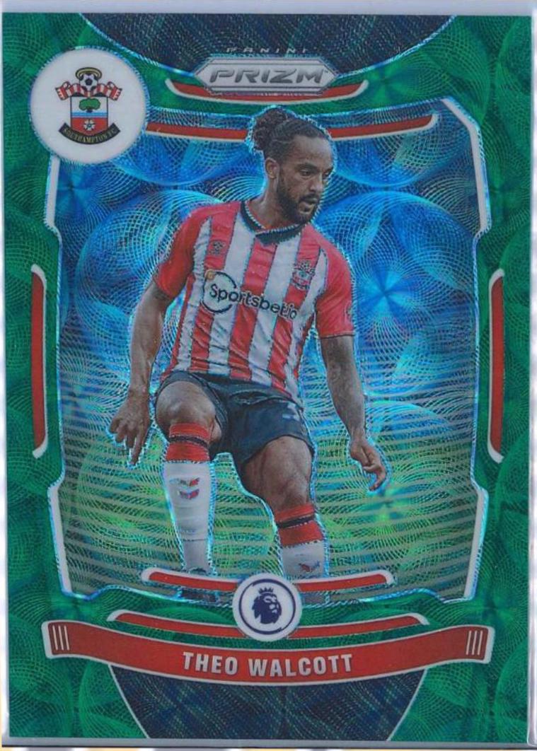 Theo Walcott [Green Choice Prizm] #117